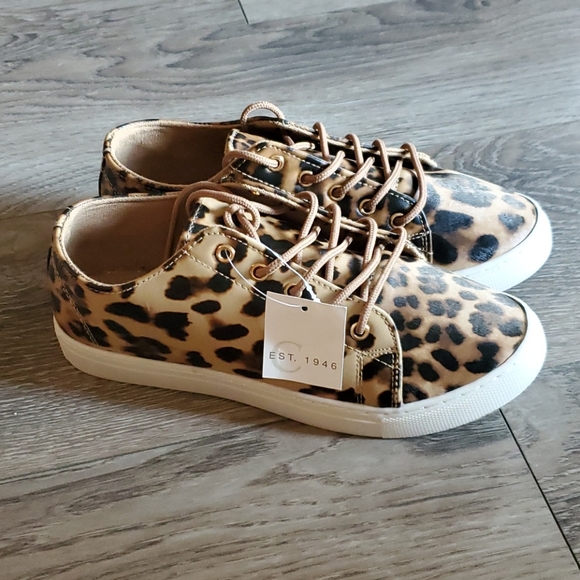NWT Est. 1946 Leopard Sneakers - Picture 1 of 6